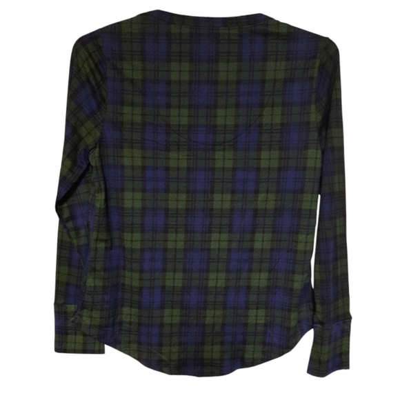 Santa's Treasures Pajama Top Medium - Picture 3 of 5